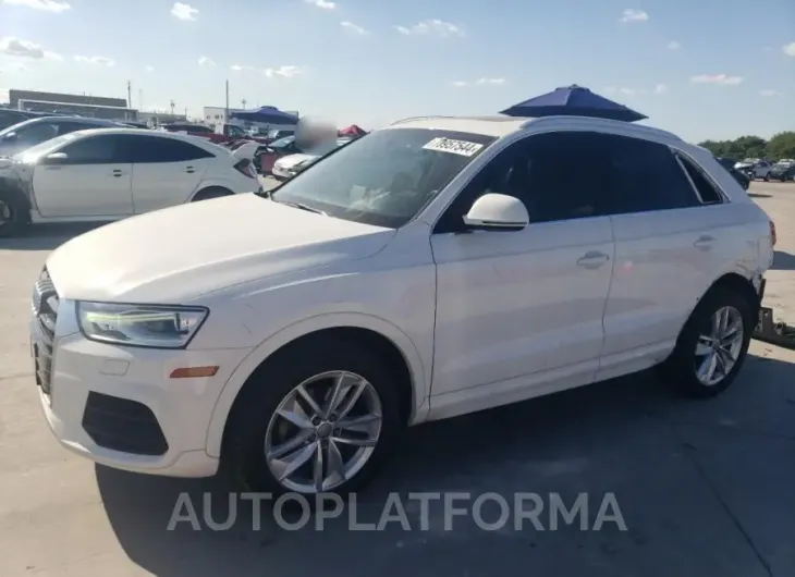 AUDI Q3 PREMIUM 2016 vin WA1EFCFS0GR024720 from auto auction Copart