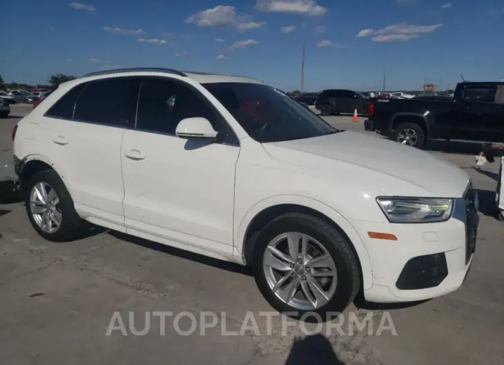 AUDI Q3 PREMIUM 2016 vin WA1EFCFS0GR024720 from auto auction Copart