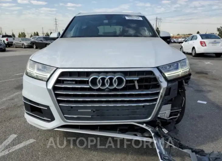 AUDI Q7 PREMIUM 2018 vin WA1LAAF79JD022698 from auto auction Copart