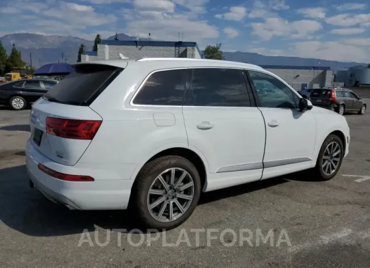 AUDI Q7 PREMIUM 2018 vin WA1LAAF79JD022698 from auto auction Copart