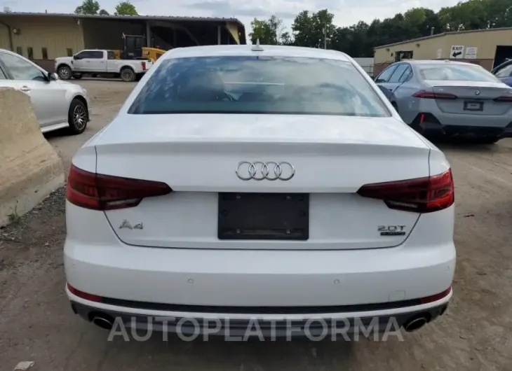 AUDI A4 PREMIUM 2018 vin WAUENAF40JA123510 from auto auction Copart