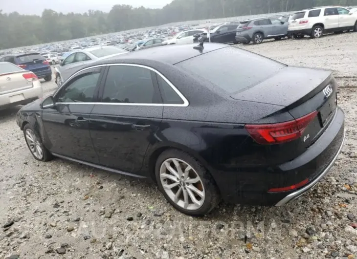 AUDI A4 PREMIUM 2019 vin WAUENAF4XKA016174 from auto auction Copart