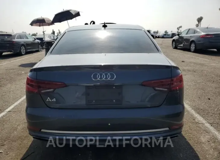 AUDI A4 PREMIUM 2019 vin WAUGMAF41KA015359 from auto auction Copart