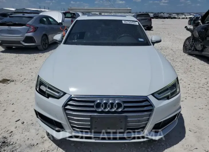 AUDI A4 PREMIUM 2019 vin WAUHMAF41KA009145 from auto auction Copart