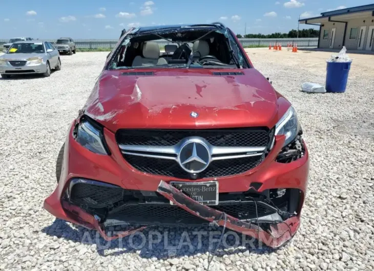 MERCEDES-BENZ GLE 63 AMG 2016 vin 4JGDA7FB0GA681759 from auto auction Copart