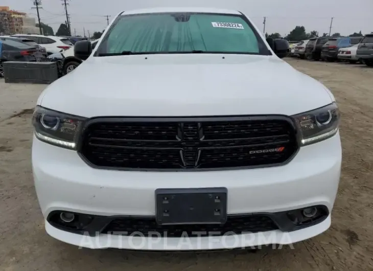 DODGE DURANGO SX 2018 vin 1C4RDHAG4JC371474 from auto auction Copart