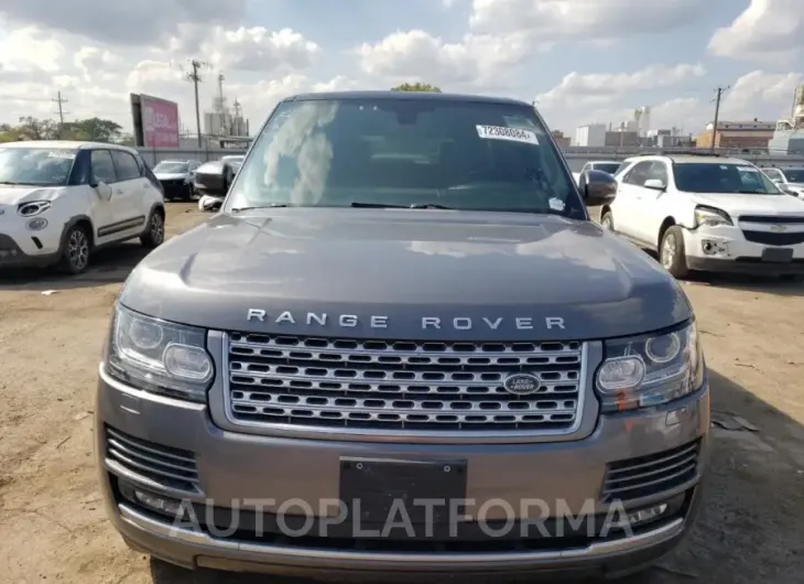 LAND ROVER RANGE ROVE 2015 vin SALGS2VF7FA199089 from auto auction Copart