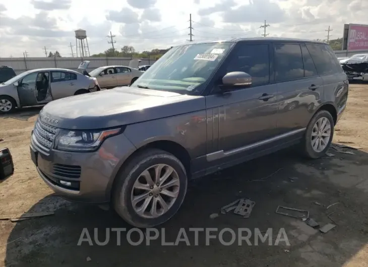 LAND ROVER RANGE ROVE 2015 vin SALGS2VF7FA199089 from auto auction Copart