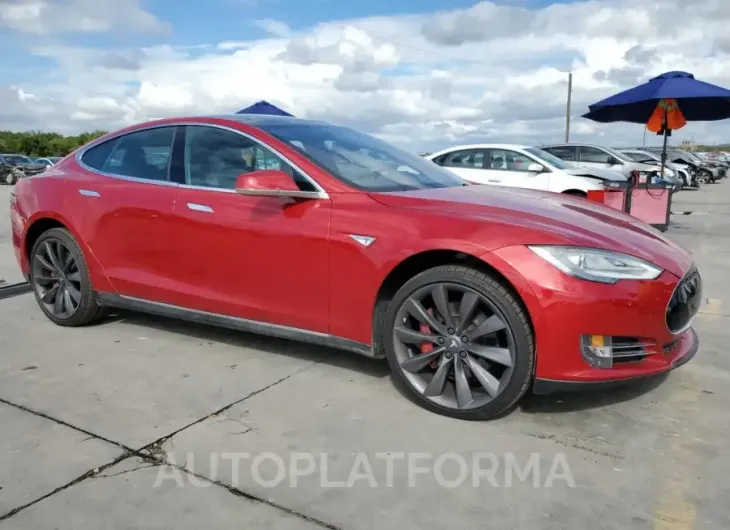 TESLA MODEL S 2015 vin 5YJSA1E47FF119973 from auto auction Copart