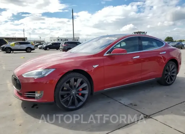 TESLA MODEL S 2015 vin 5YJSA1E47FF119973 from auto auction Copart