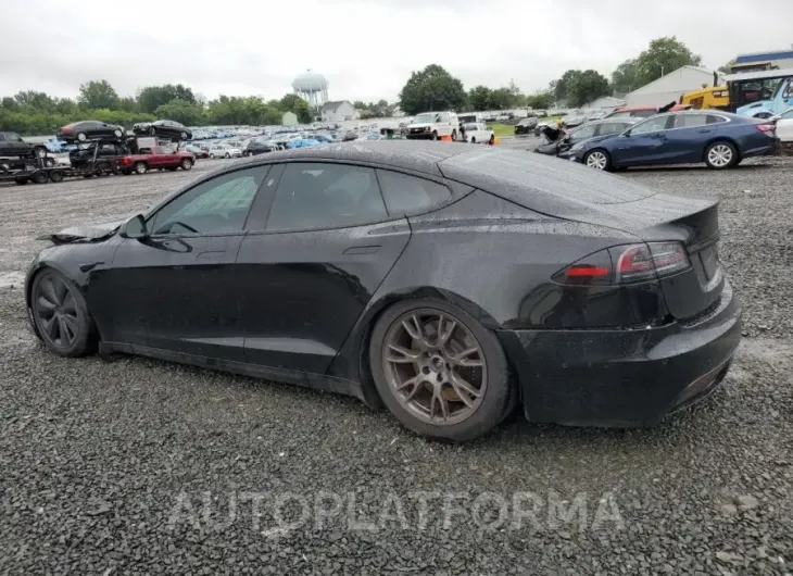 TESLA MODEL S 2022 vin 5YJSA1E52NF476405 from auto auction Copart