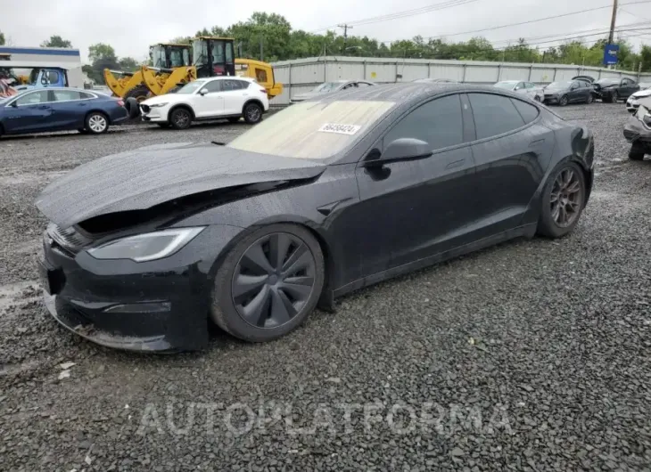 TESLA MODEL S 2022 vin 5YJSA1E52NF476405 from auto auction Copart