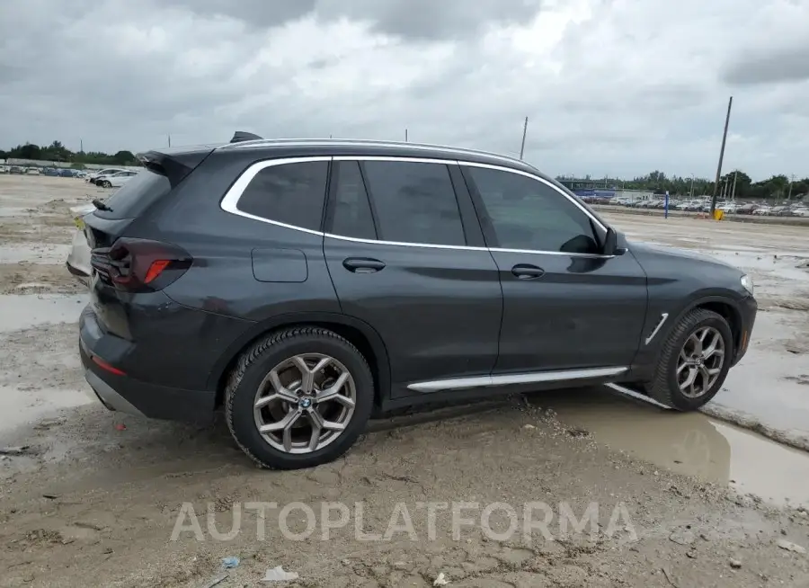 BMW X3 SDRIVE3 2022 vin 5UX43DP04N9L39481 from auto auction Copart