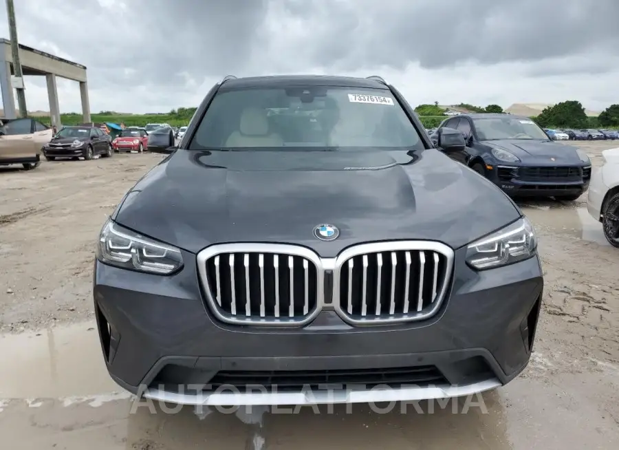 BMW X3 SDRIVE3 2022 vin 5UX43DP04N9L39481 from auto auction Copart