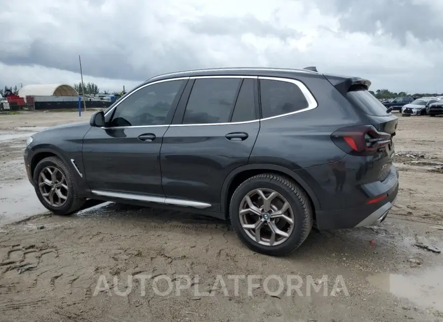 BMW X3 SDRIVE3 2022 vin 5UX43DP04N9L39481 from auto auction Copart