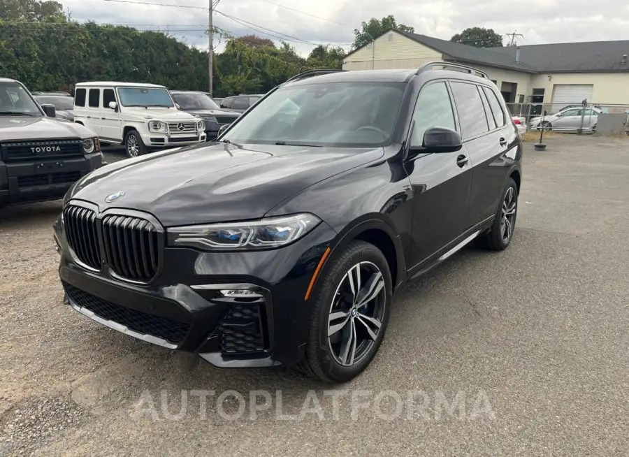 BMW X7 M50I 2021 vin 5UXCX6C09M9F71013 from auto auction Copart