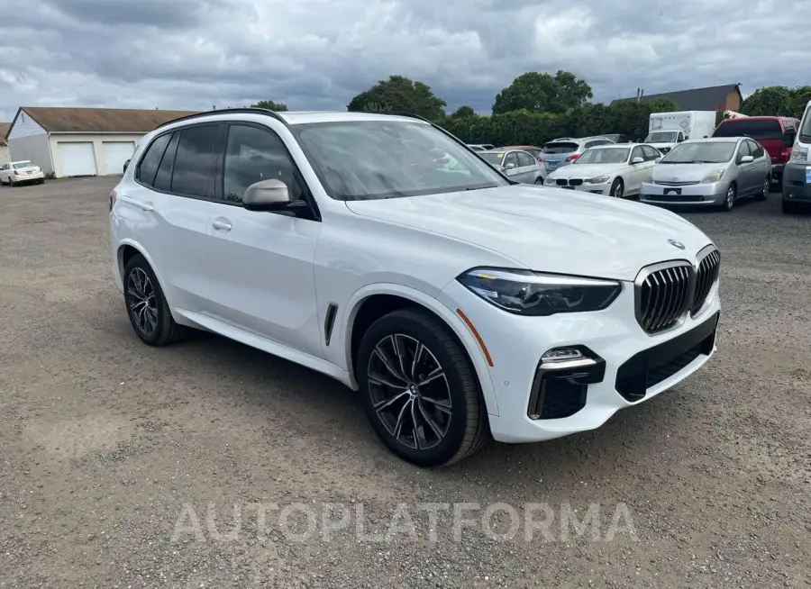 BMW X5 M50I 2021 vin 5UXJU4C00M9H02172 from auto auction Copart