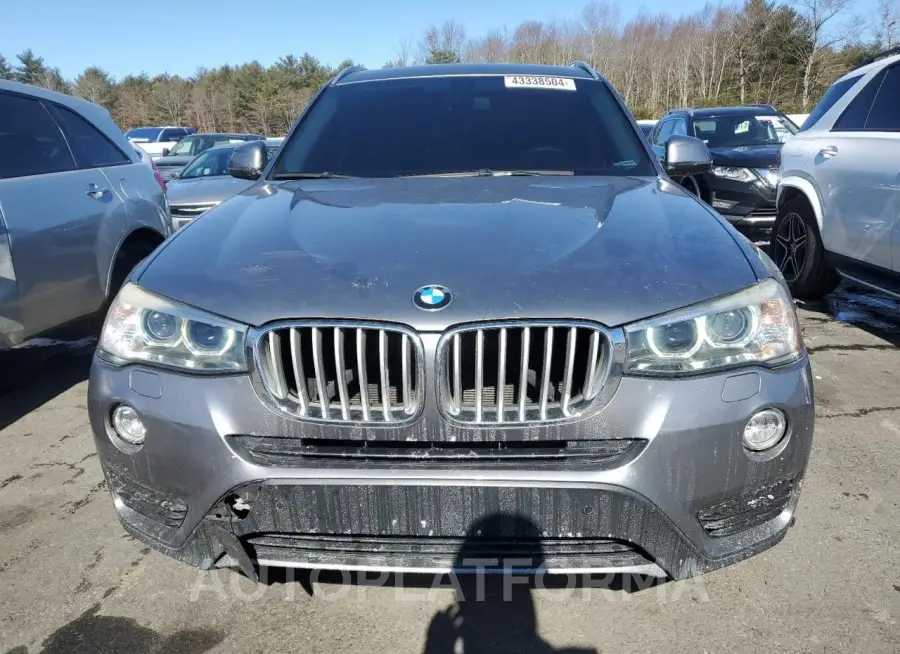 BMW X3 XDRIVE3 2017 vin 5UXWX7C51H0S18822 from auto auction Copart