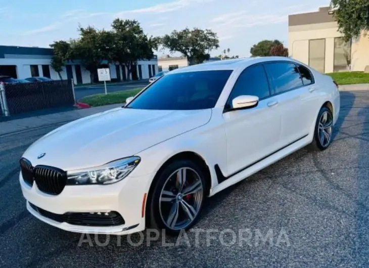 BMW 740 I 2019 vin WBA7E2C52KB217802 from auto auction Copart