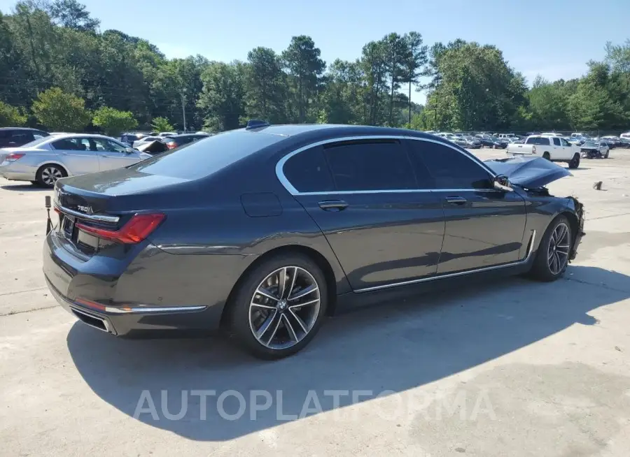 BMW 750 XI 2020 vin WBA7U2C01LGJ59354 from auto auction Copart