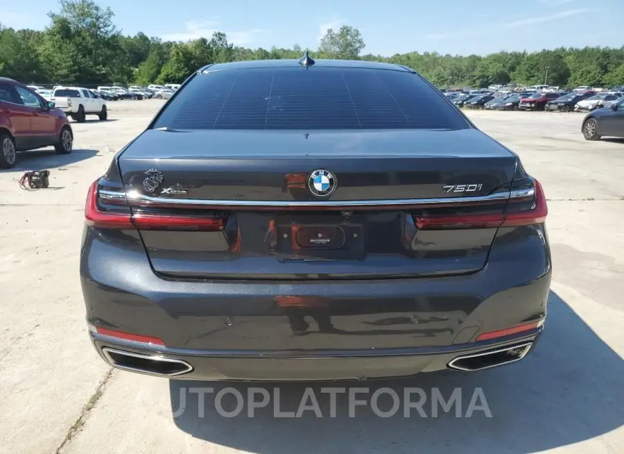 BMW 750 XI 2020 vin WBA7U2C01LGJ59354 from auto auction Copart