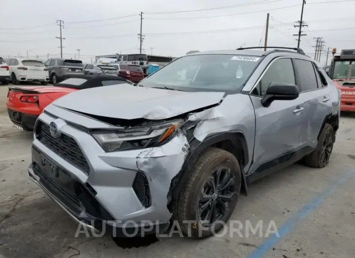 TOYOTA RAV4 SE 2022 vin JTM16RFV3ND068786 from auto auction Copart