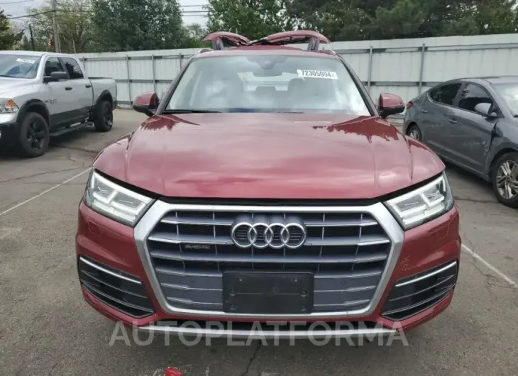 AUDI Q5 PREMIUM 2019 vin WA1BNAFY2K2058545 from auto auction Copart