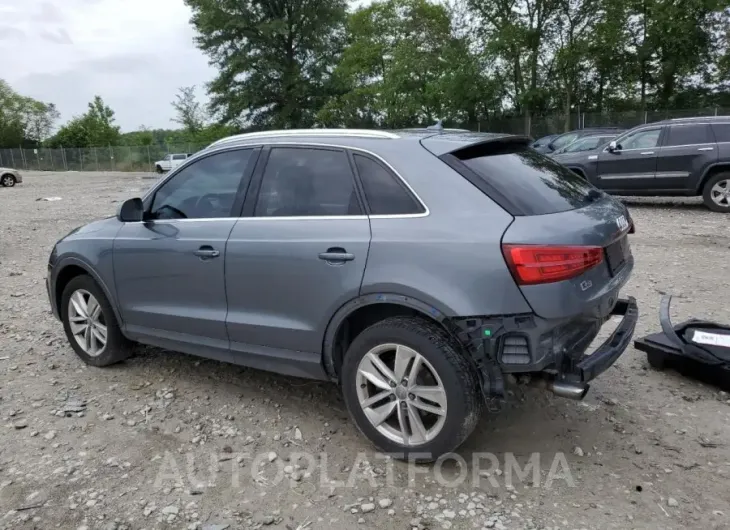 AUDI Q3 PREMIUM 2016 vin WA1EFCFS3GR020421 from auto auction Copart