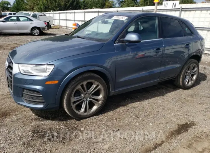 AUDI Q3 PREMIUM 2016 vin WA1EFCFS5GR016435 from auto auction Copart