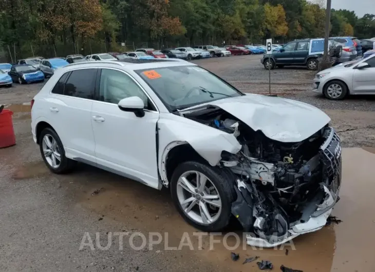 AUDI Q3 PRESTIG 2020 vin WA1FECF36L1113121 from auto auction Copart