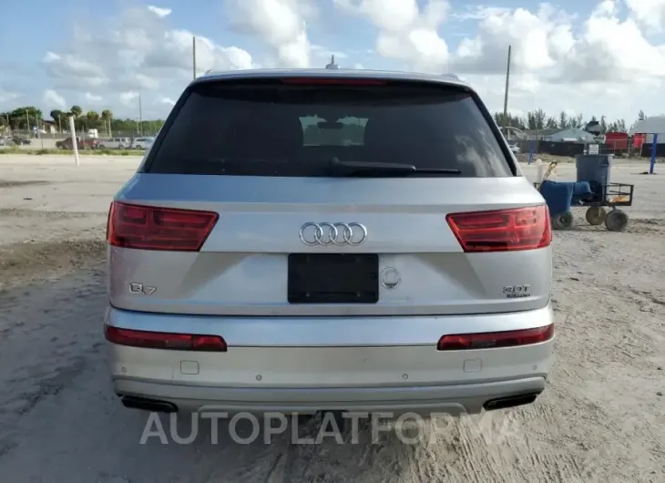 AUDI Q7 PREMIUM 2018 vin WA1LAAF72JD005922 from auto auction Copart