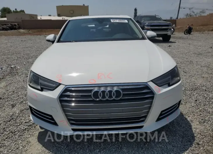 AUDI A4 PREMIUM 2017 vin WAUANAF49HN037565 from auto auction Copart