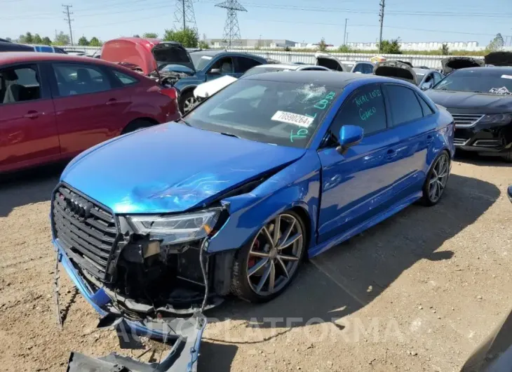 AUDI S3 PREMIUM 2018 vin WAUB1GFF5J1047169 from auto auction Copart