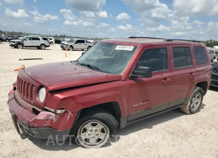 JEEP PATRIOT SP 2016 vin 1C4NJPBA8GD811632 from auto auction Copart