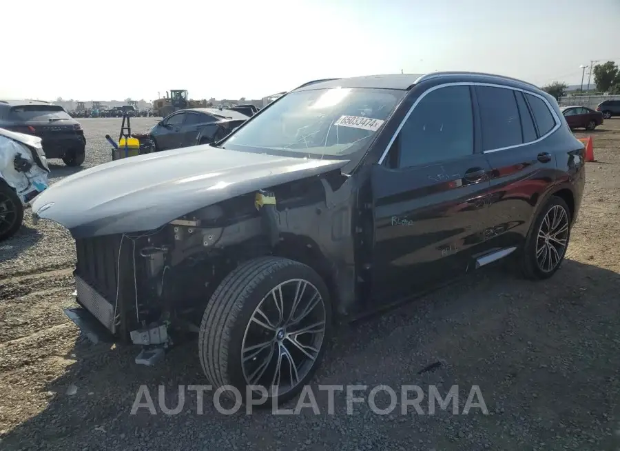 BMW X3 SDRIVE3 2023 vin 5UX43DP04P9R51361 from auto auction Copart