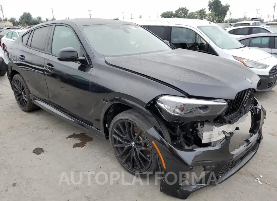 BMW X6 SDRIVE 2021 vin 5UXCY4C00M9F88834 from auto auction Copart