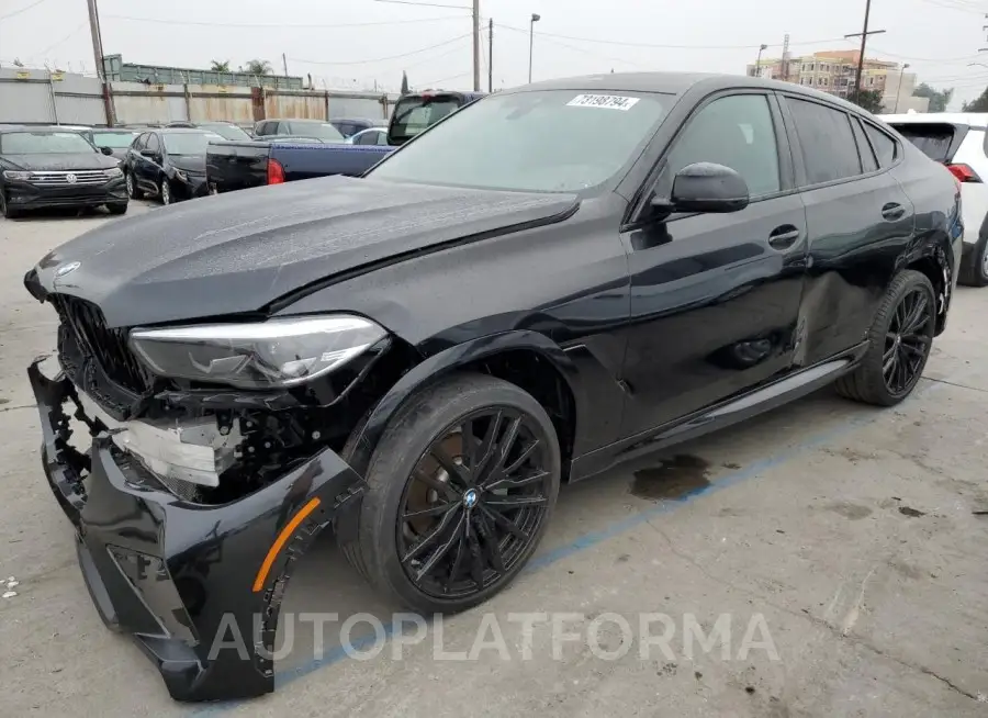 BMW X6 SDRIVE 2021 vin 5UXCY4C00M9F88834 from auto auction Copart