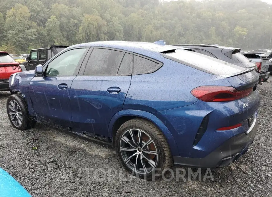 BMW X6 XDRIVE4 2022 vin 5UXCY6C04N9K30324 from auto auction Copart