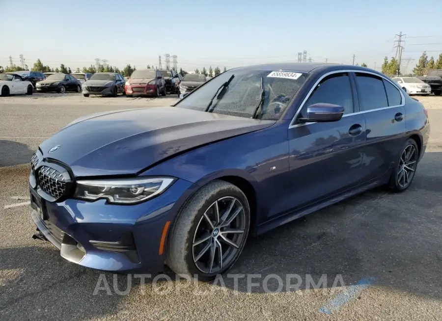 BMW 330I 2019 vin WBA5R1C56KAK09729 from auto auction Copart