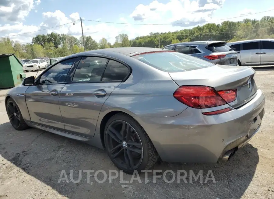 BMW 650 I GRAN 2015 vin WBA6B2C59FGB99413 from auto auction Copart