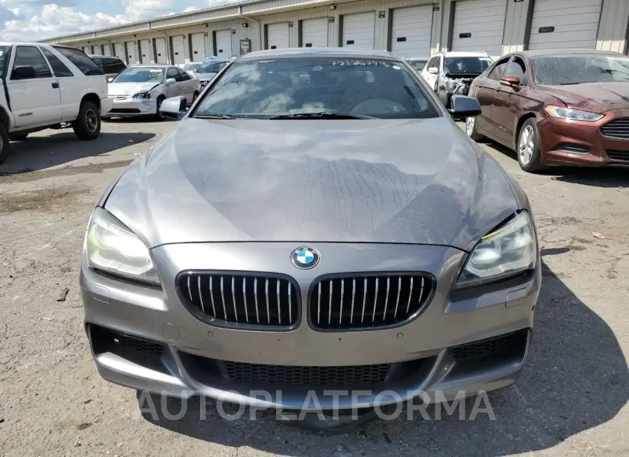 BMW 650 I GRAN 2015 vin WBA6B2C59FGB99413 from auto auction Copart