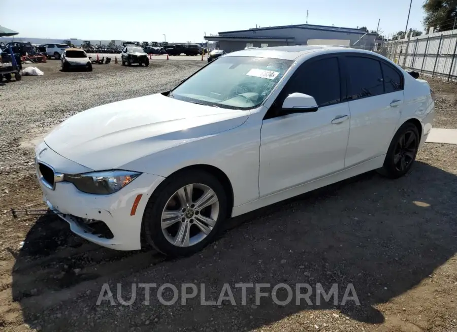 BMW 328 I SULE 2016 vin WBA8E9G58GNU27768 from auto auction Copart