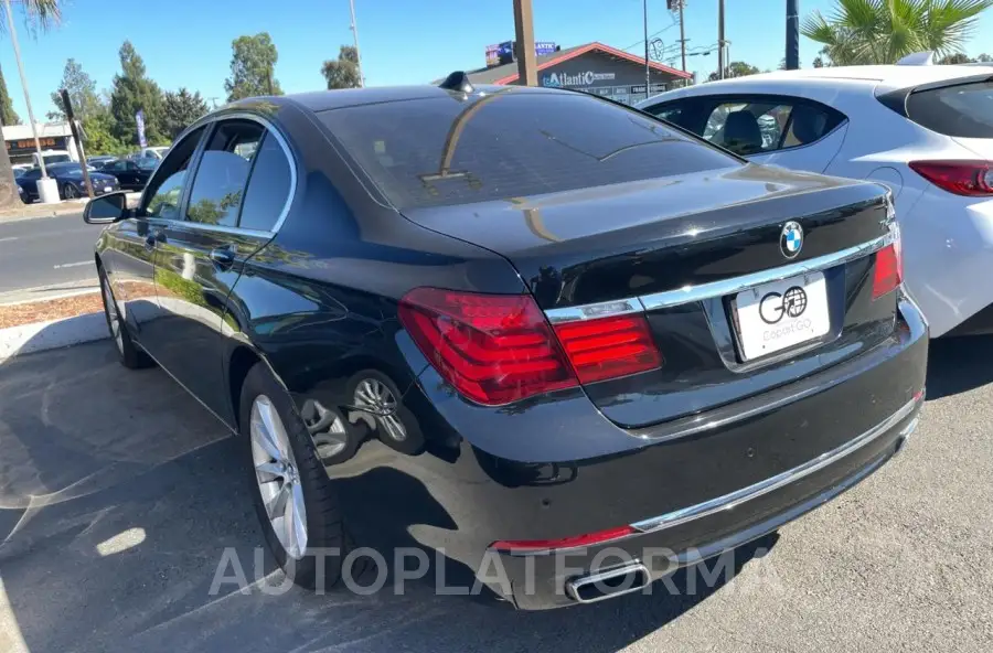 BMW 740 I 2015 vin WBAYA6C55FGK16403 from auto auction Copart