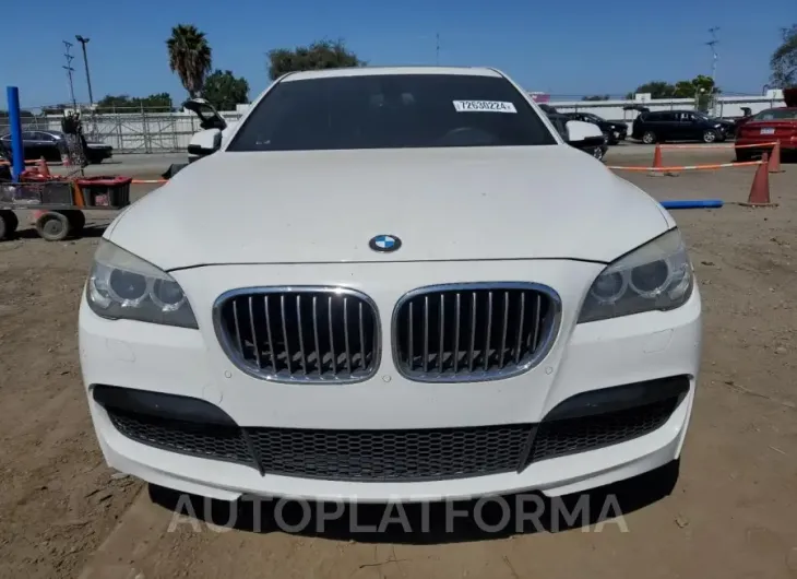 BMW 740 LD XDR 2015 vin WBAYG6C59FD383685 from auto auction Copart