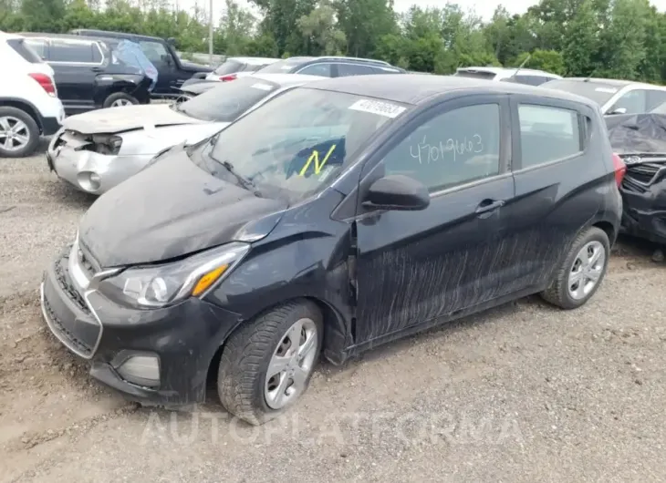 CHEVROLET SPARK LS 2020 vin KL8CB6SA2LC413338 from auto auction Copart