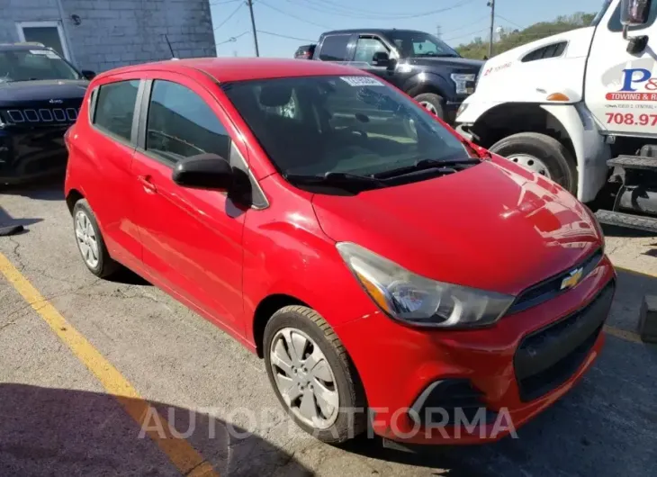 CHEVROLET SPARK LS 2016 vin KL8CB6SA8GC619611 from auto auction Copart