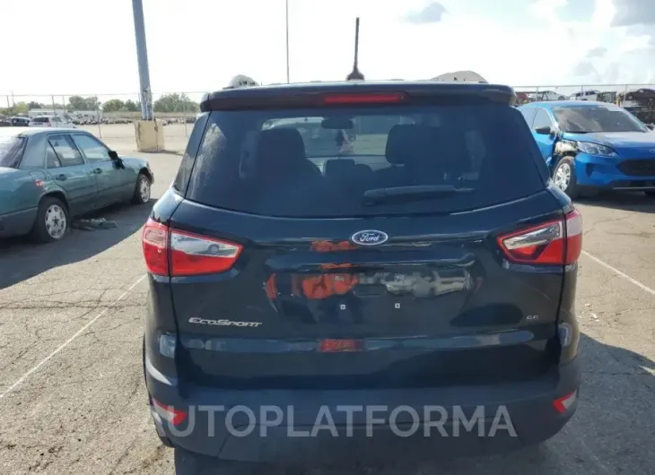 FORD ECOSPORT S 2018 vin MAJ3P1TE2JC235656 from auto auction Copart