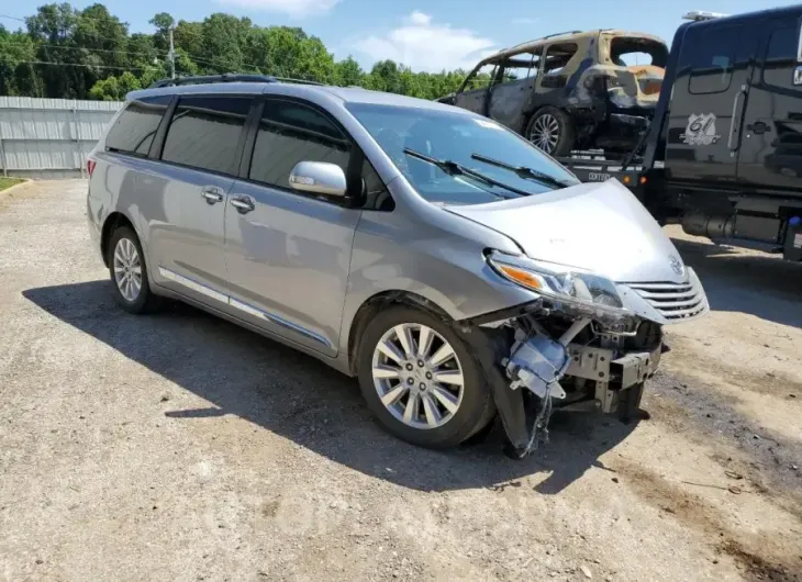 TOYOTA SIENNA XLE 2017 vin 5TDYZ3DC7HS776004 from auto auction Copart