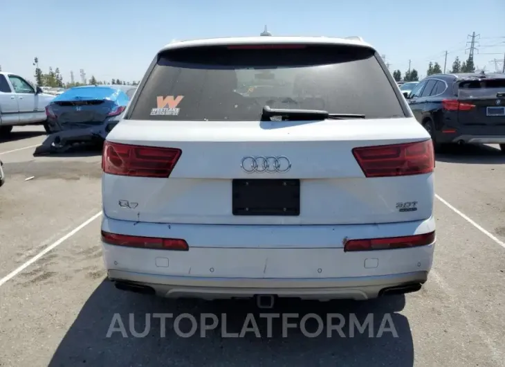 AUDI Q7 PREMIUM 2017 vin WA1LAAF77HD038523 from auto auction Copart