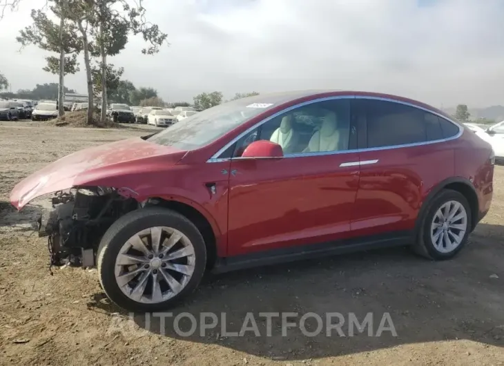 TESLA MODEL X 2019 vin 5YJXCDE20KF211114 from auto auction Copart